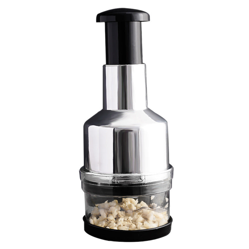New Stainless Steel Pat Knife Garlic Press Kitchen Tool Manual Garlic Peeler Household Multifunctional Garlic Masher Wholesale