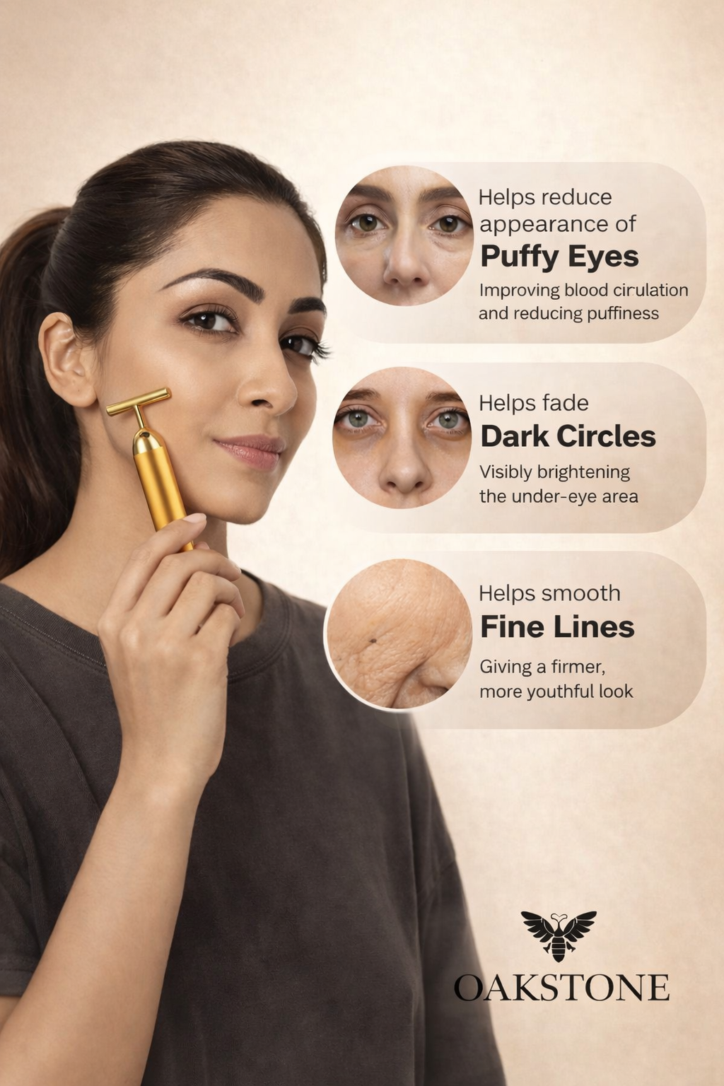 Oakstone LumiLift™ Facial Massager