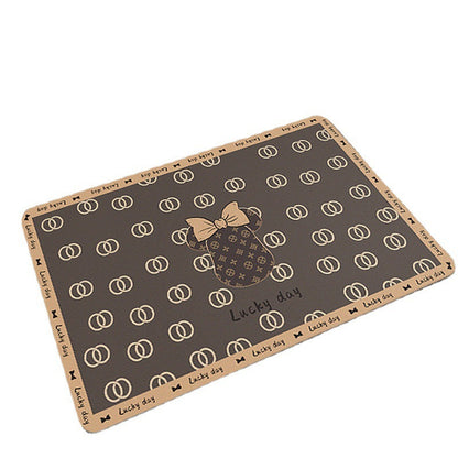 Wholesale Nordic Bathroom Mat Absorbent Mat Bathroom Door Mat Quick-drying Entry Door Mat Diatom Mud Non-slip