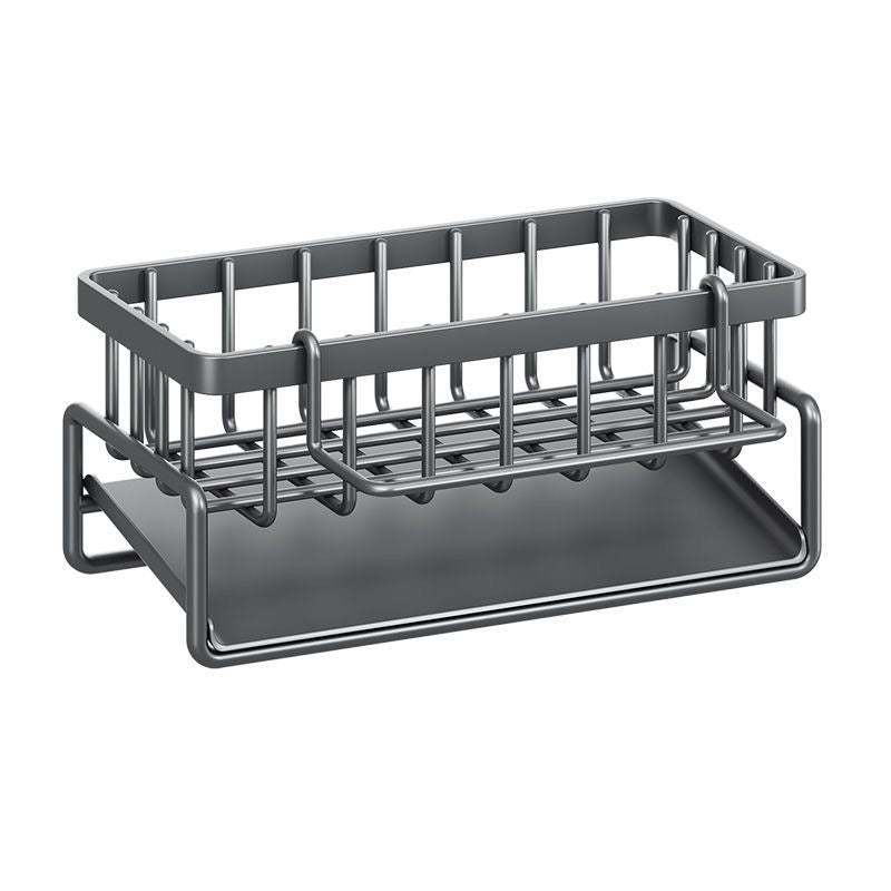 Manufacturer Supplies Kitchen Utensils Drain Basket Household Multi-Functional Drain Rack Multi-Layer Rag Rack Cross-Border Drain Basket