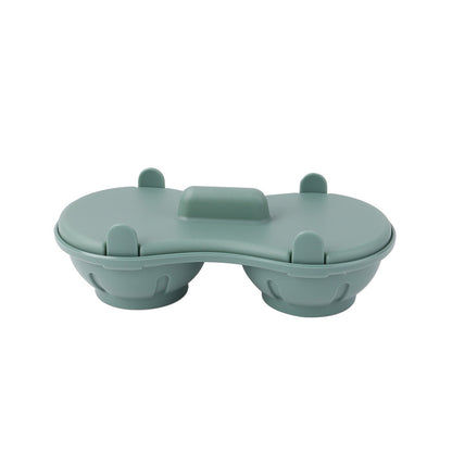 Cross-Border Microwave Egg Cooker, Easy-To-Store Egg Steaming Box, Creative Kitchen Egg Cooking Gadget, Egg Steaming Cooking Box