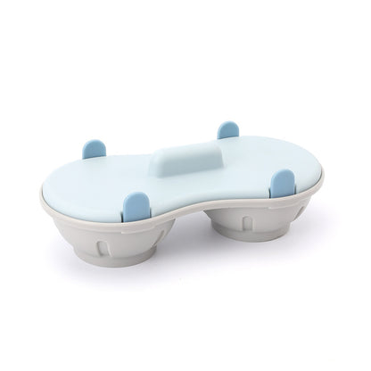 Cross-Border Microwave Egg Cooker, Easy-To-Store Egg Steaming Box, Creative Kitchen Egg Cooking Gadget, Egg Steaming Cooking Box