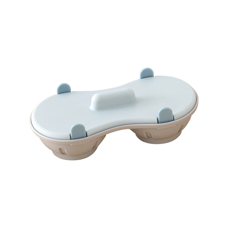 Cross-Border Microwave Egg Cooker, Easy-To-Store Egg Steaming Box, Creative Kitchen Egg Cooking Gadget, Egg Steaming Cooking Box