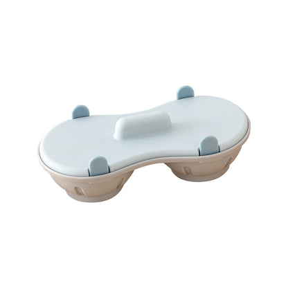 Cross-Border Microwave Egg Cooker, Easy-To-Store Egg Steaming Box, Creative Kitchen Egg Cooking Gadget, Egg Steaming Cooking Box