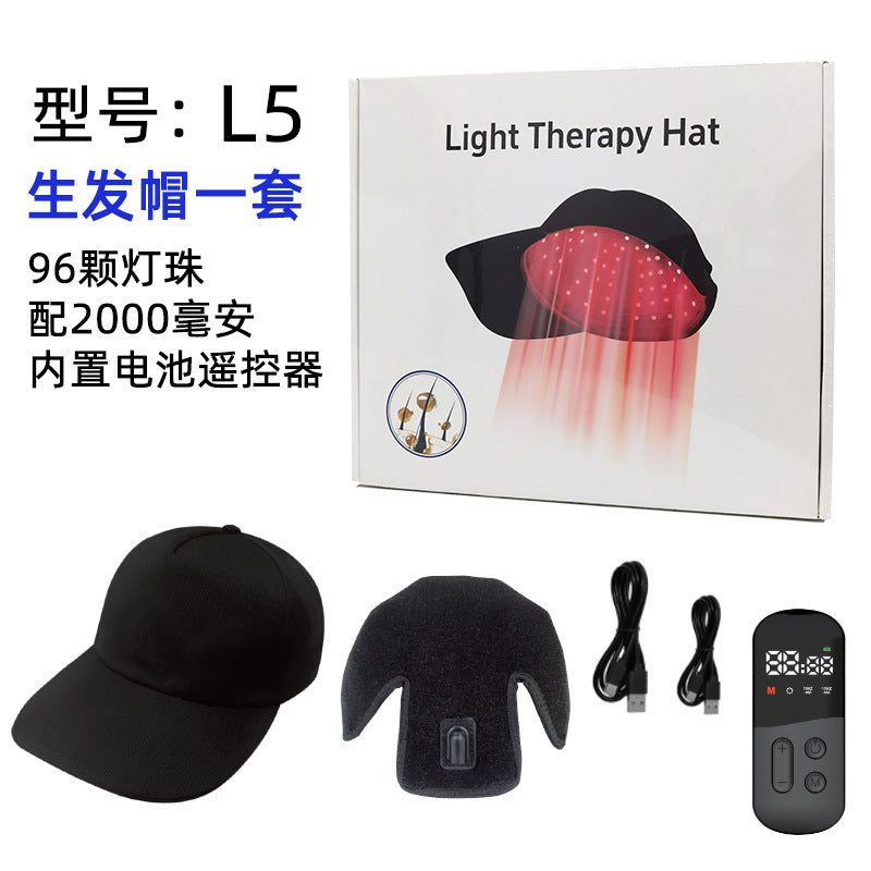 Amazon Red Light Cap Infrared Light Hair Care Cap Blue Light Purple Light 850Nm Cross-Border Led Hair Health Device