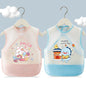 Breathable Mesh Baby's Overalls Children's Dining Bibs Waterproof and Dirty-proof Summer Thin Sleeveless Walls for Men and Women Infants