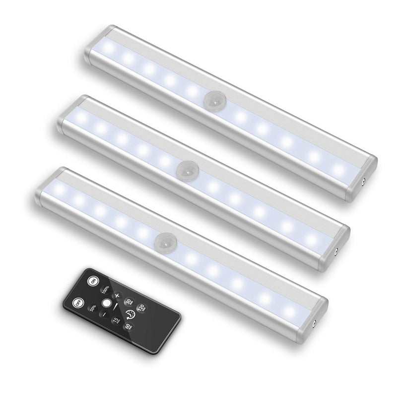 Source Manufacturer Offers Remote-Controlled Human Body Sensor Lights, Magnetic Suction, No-Wiring Night Lights for Home, Walkways, Wardrobes, and Cabinet Light Strips