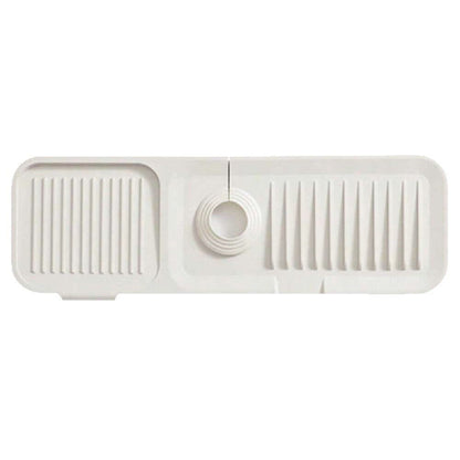 Faucet Drain Pad, Kitchen Countertop Narrow Edge Splash-Proof Pad, Functional Non-Slip, Anti-Mold, Easy-To-Clean, Absorbent Pad