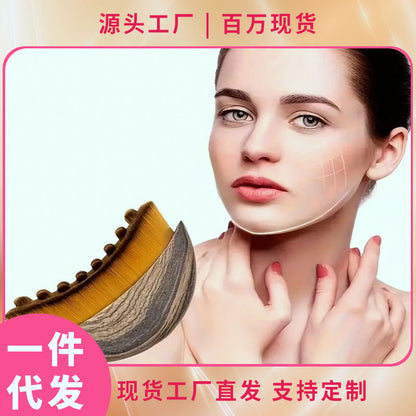 New Lymphatic Body Brush Beauty Brush Makeup Brush Lymphatic Contour Face Brush Massage Brush