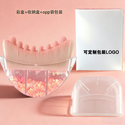 New Lymphatic Body Brush Beauty Brush Makeup Brush Lymphatic Contour Face Brush Massage Brush