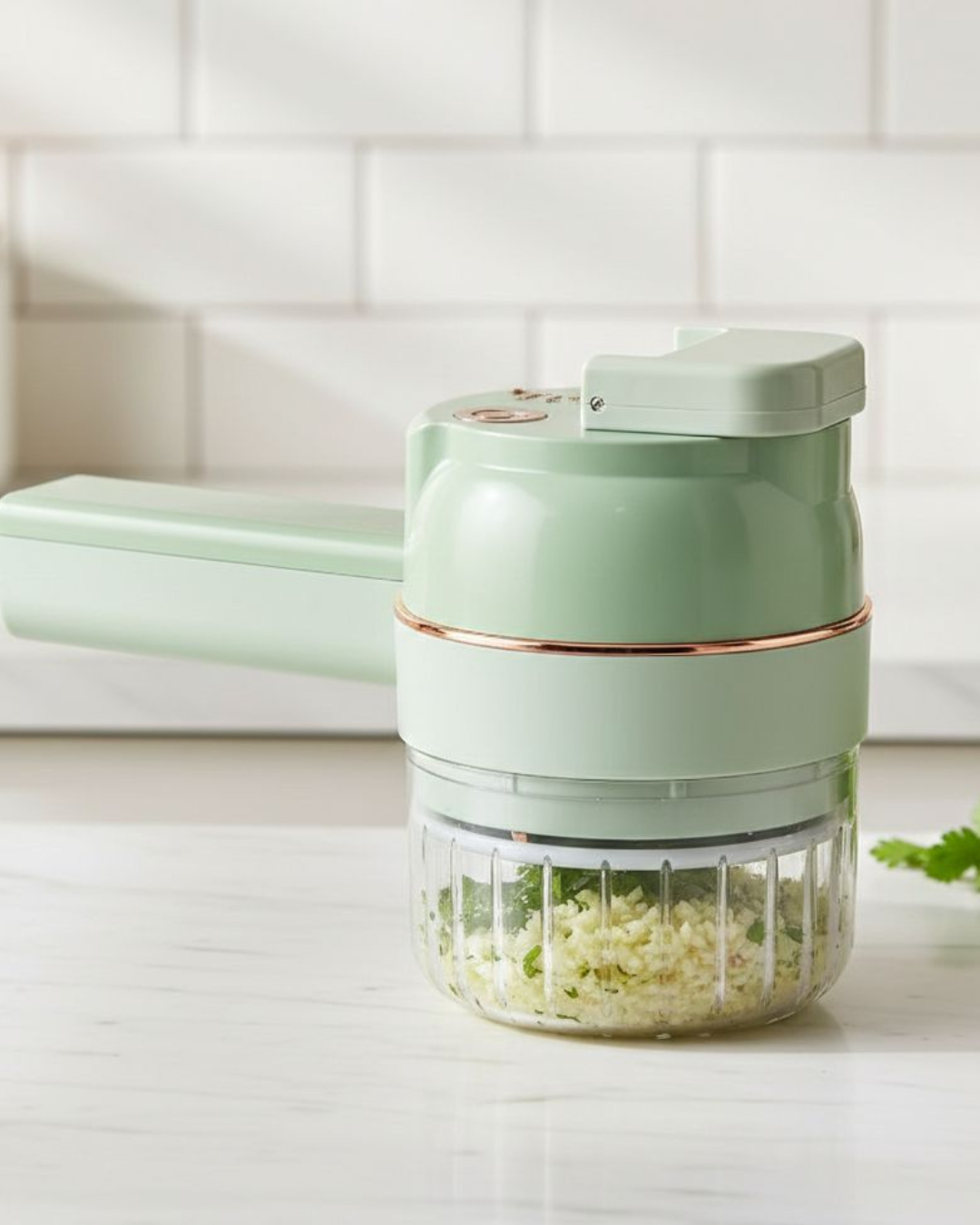 SliceEase™ 4-in-1 Portable Electric Vegetable Cutter Set