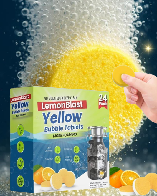 LemonBlast Yellow Bubble Tablets | 🔥FLAT 50% OFF SAVING🔥