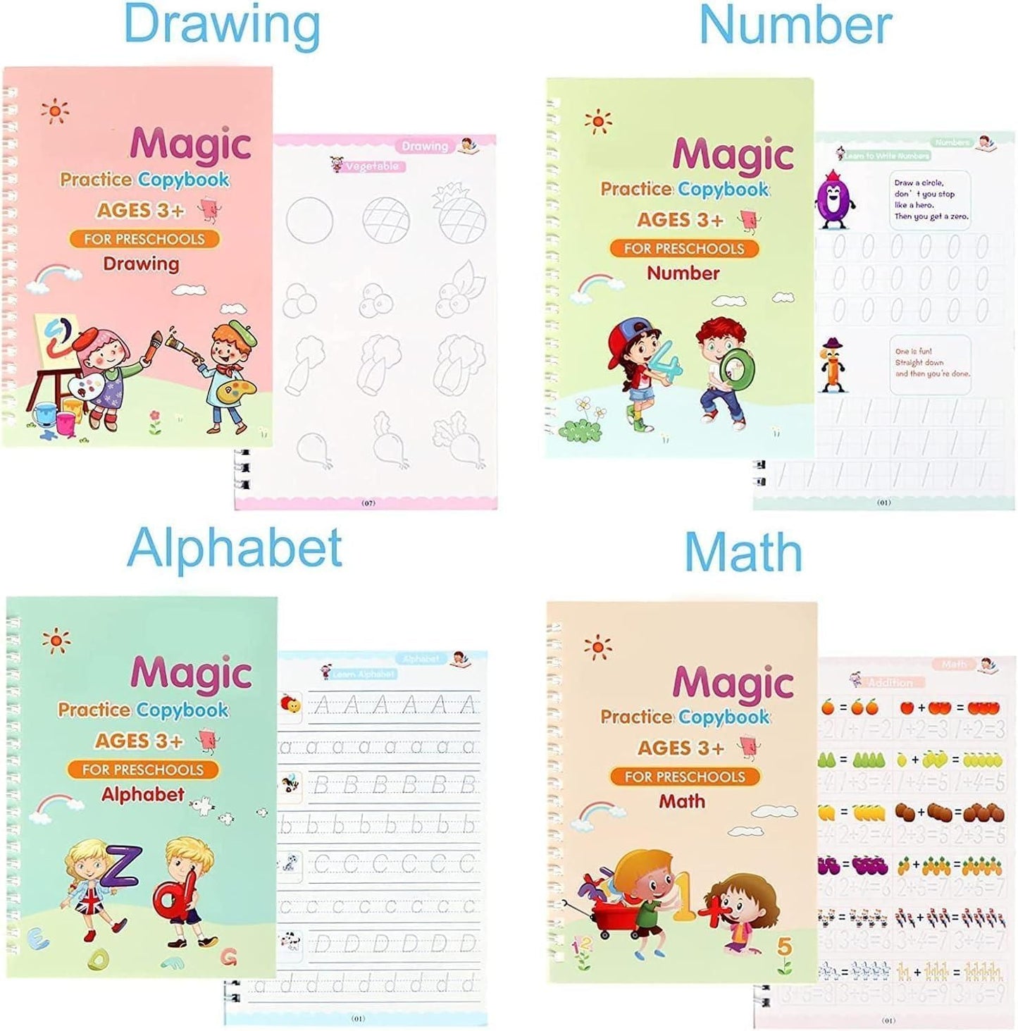 LittleGenius™ Copybook Set 🥇SET OF 2🥇