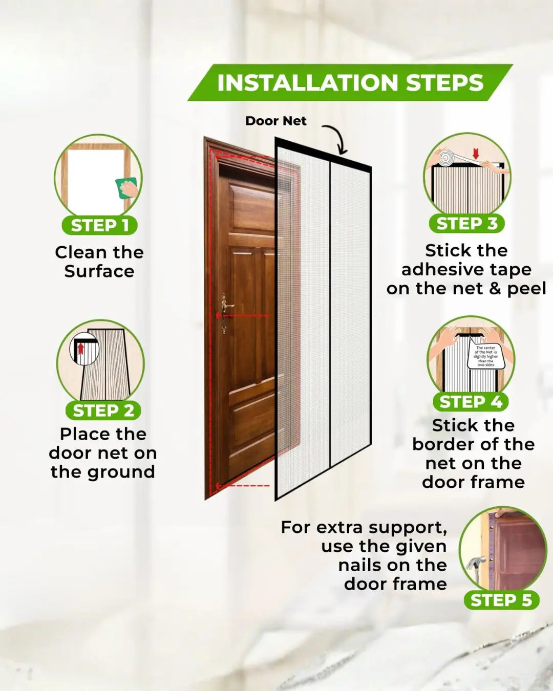 MosquitoShield Auto-Close Curtain| 🔥 BUY 1 GET 1 🔥