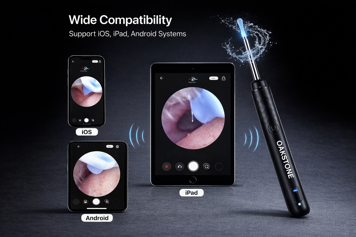 Oakstone ClearSight™ Smart Hygiene Tool