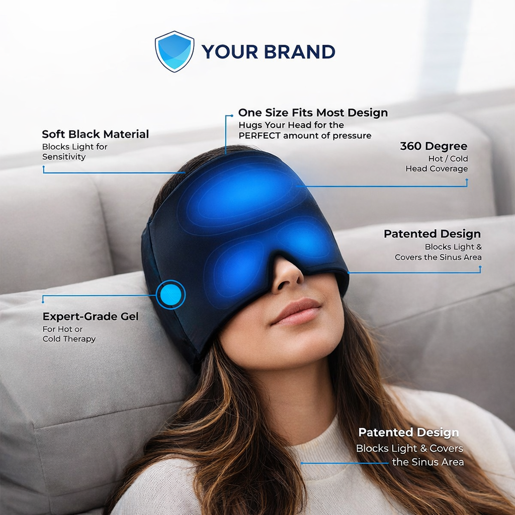 Oakstone NeuroCalm™ Aura Relief Cap