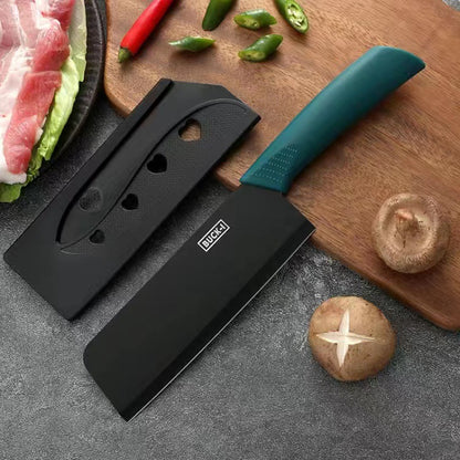 Stainless Steel Kitchen Knife Set, Fruit Knife, Food Supplement, Household Kitchen Knife and Cutting Board, Two-In-One Complete Set of Knives