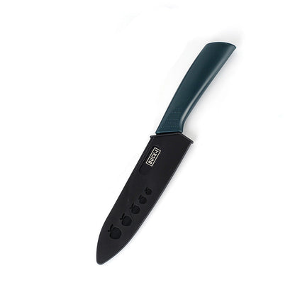 Stainless Steel Kitchen Knife Set, Fruit Knife, Food Supplement, Household Kitchen Knife and Cutting Board, Two-In-One Complete Set of Knives