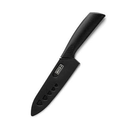 Stainless Steel Kitchen Knife Set, Fruit Knife, Food Supplement, Household Kitchen Knife and Cutting Board, Two-In-One Complete Set of Knives