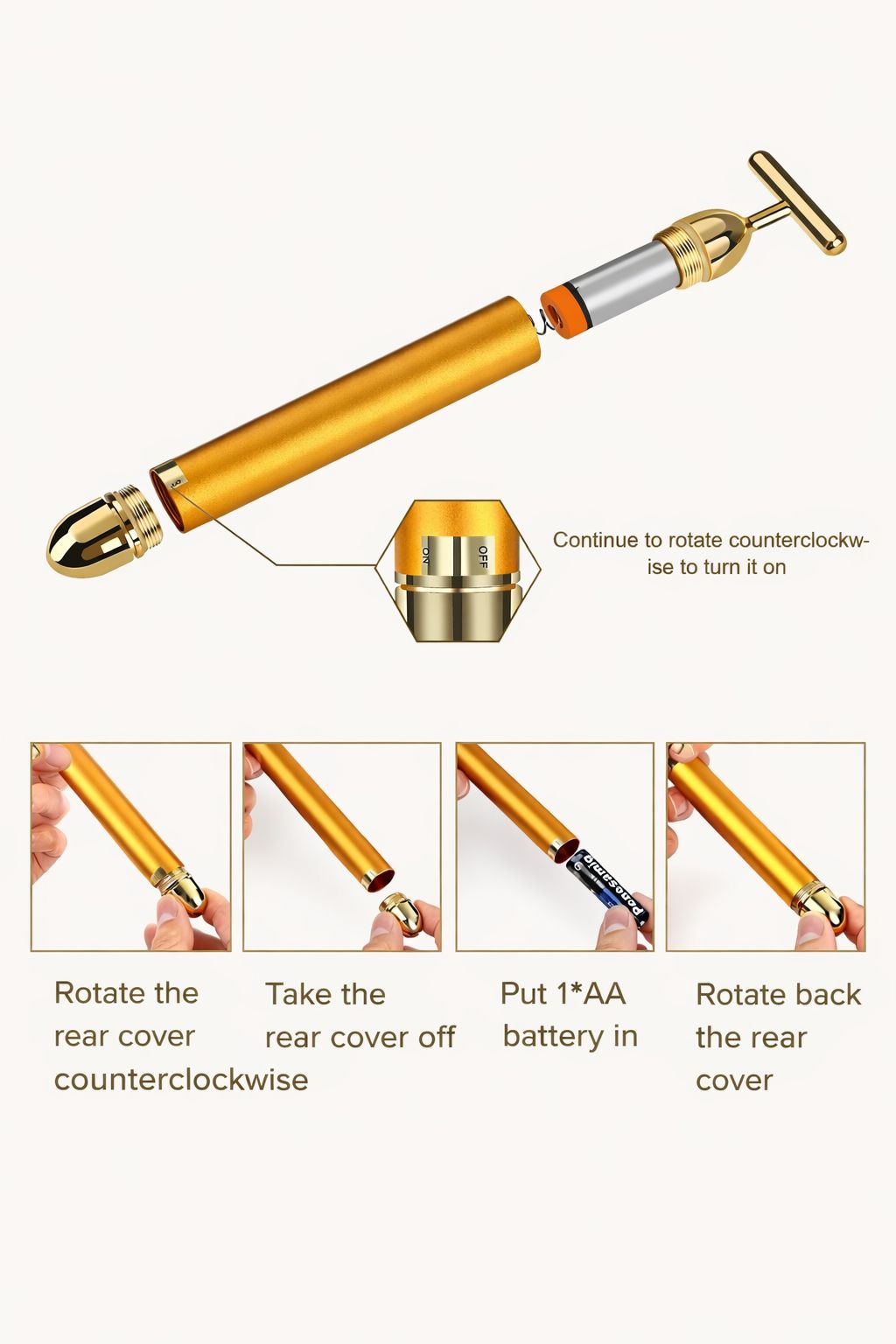 Oakstone LumiLift™ Facial Massager